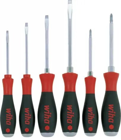 Šroubováky ploché a křížové Wiha 21250 (PH), úderové sada 6 ks (WIHA21250)