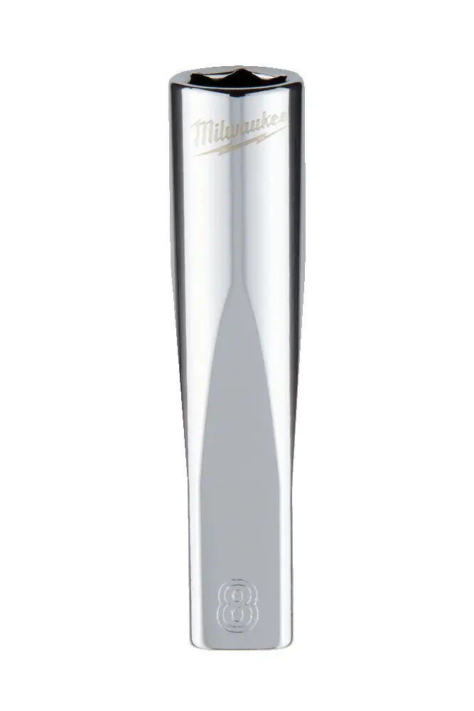 Hlavice FOUR FLAT™ 1/4" 8 mm Milwaukee 4932478328, prodloužená (MI4932478328)