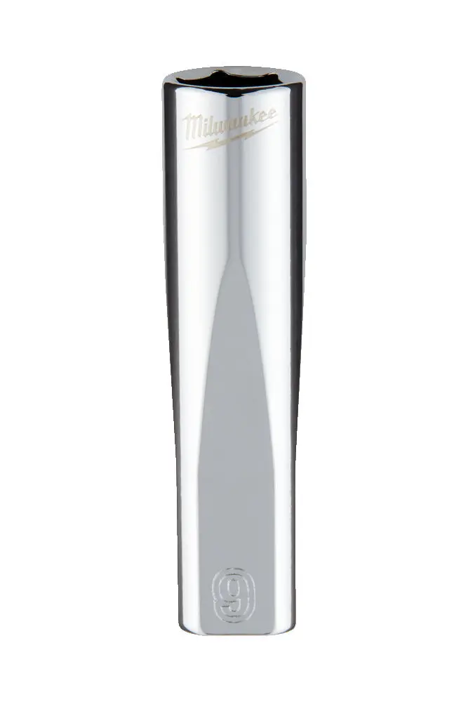 Hlavice FOUR FLAT™ 1/4" 9 mm Milwaukee 4932478329, prodloužená (MI4932478329)