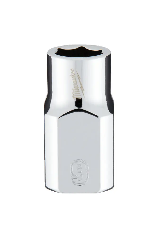 Hlavice FOUR FLAT™ 3/8" 9 mm Milwaukee 4932478339 (MI4932478339)