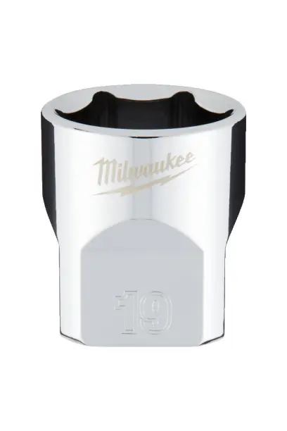 Hlavice FOUR FLAT™ 3/8" 19 mm Milwaukee 4932478349 (MI4932478349)