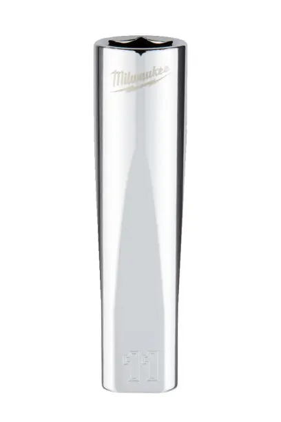 Hlavice FOUR FLAT™ 3/8" 11 mm Milwaukee 4932478355, prodloužená (MI4932478355)