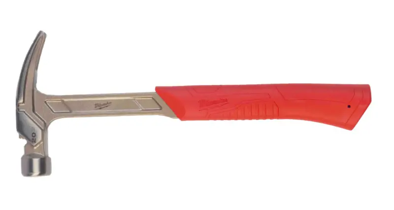 Tesařské ocelové kladivo 570 g s trhacími čelistmi Milwaukee (MI4932478654)