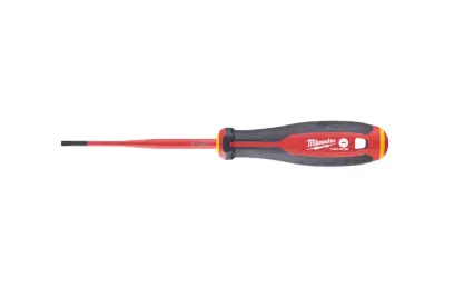 Skrutkovač pre elektrikárov PL 0,6 x 3,5 x 100 Milwaukee VDE slim Tri-Lobee na prácu pod 1000 V (MI4932478714)