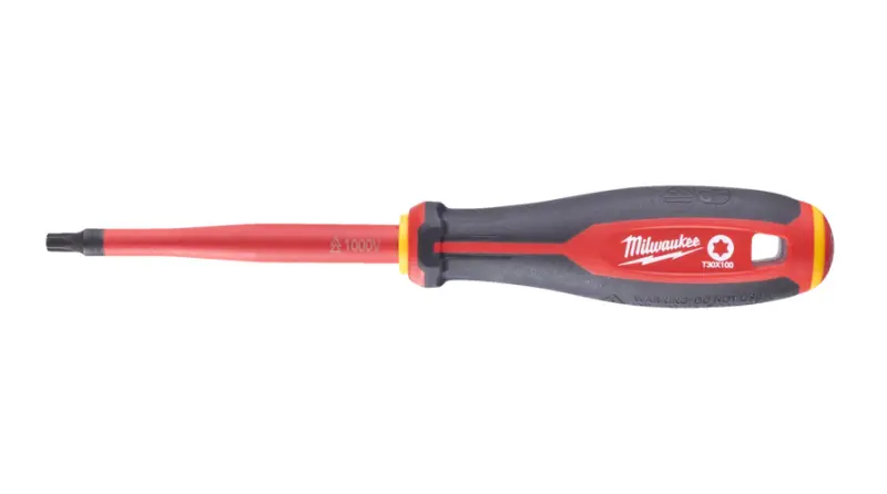 VDE šroubovák T-Profil Milwaukee VDE Tri-Lobe T 30x100 mm (MI4932478732)