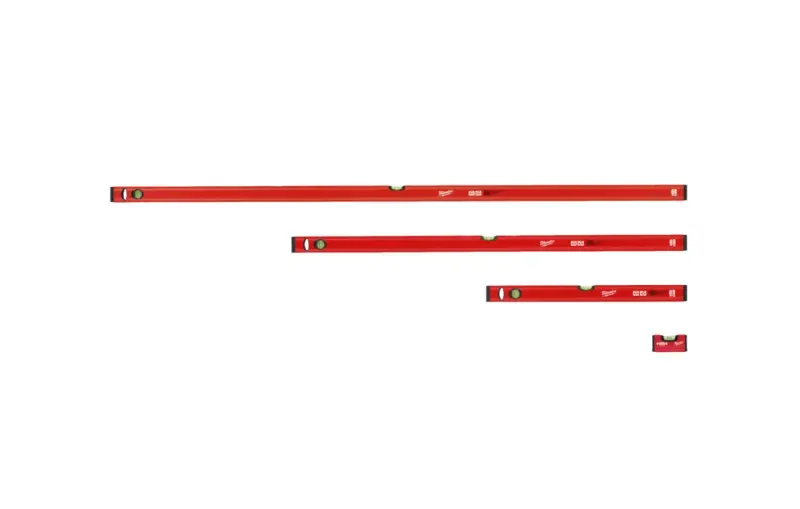 Vodováhy Milwaukee tenké PROMO SET 10, 60, 120, 180 cm (MI4932478898)