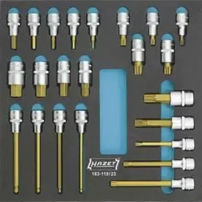Modul pre nástroje 163-119/23 Nástrčný kľúč HAZET (EDE63100050)