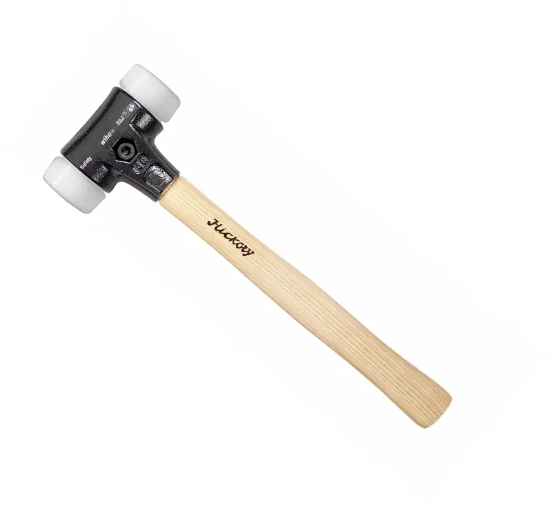 Palička Safety 840 mm Wiha typ 832-99, hickory rukojeť (hlava - žlutá/žlutá: středně tvrdá/středně tvrdá) (WIHA26674)