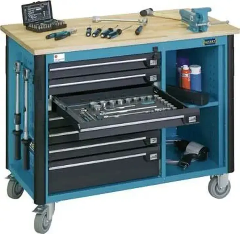 Mobilný pracovný stôl 179W-7 970x1150x600mmHAZET (EDE63120007)