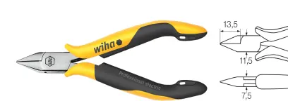 WIHA Z 41 1 115 04 Elektron.Seitenschn., Form 1 11 (WIHA26816)