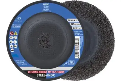 Brúsny kotúč 115 mm Pferd CC-GRIND-ROBUST 115 SG STEELOX na ocel/nerez (PF4007220304419)