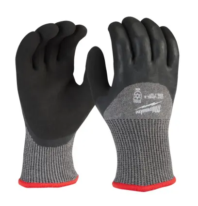 Pracovní rukavice Milwaukee WINTER, ochrana proti proříznutí E, velikost 7 (S), 1 pár, 4932479710