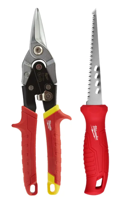 Nůžky na plech a pilka na sádrokarton Milwaukee 4932479784 (Sada 2 ks) (MI4932479784)