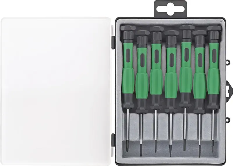 Sada šroubováků pro elekt roniku plochý/PH 7 ks FOR TIS