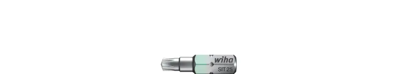 WIHA 7019 SIT 25X25 Standardni bit, SIT, tvar C 6, (WIHA27258)