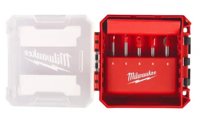 Vrtáky do skla, keramiky pr. 4 ÷ 8 mm Milwaukee 4932479948 (Sada 5 ks) (MI4932479948)