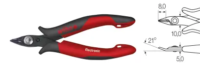 WIHA Z 40 1 128 03SB-Elek.-Seitenschn., schmal,Hal (WIHA27390)