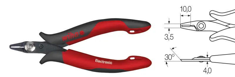 WIHA Z 46 0 118 03SB-Elek.-Schrägschn.,30°abg.Schn (WIHA27397)