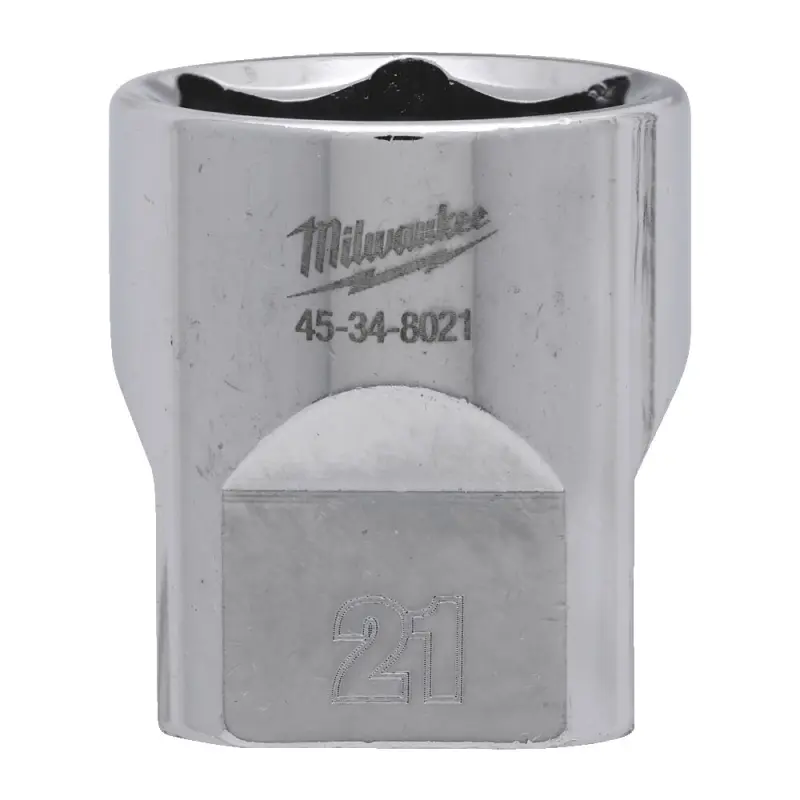 Hlavice FOUR FLAT™ 3/8" 21 mm Milwaukee 4932479997 (MI4932479997)