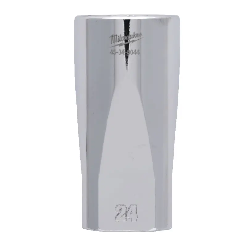 Nástrčná hlavice FOUR FLAT™ 1/2" 24 mm Milwaukee 4932480005, prodloužená (MI4932480005)