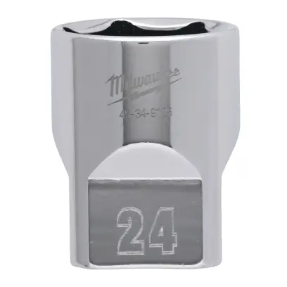 Hlavice FOUR FLAT™ 1/2" 24 mm Milwaukee 4932480022 (MI4932480022)