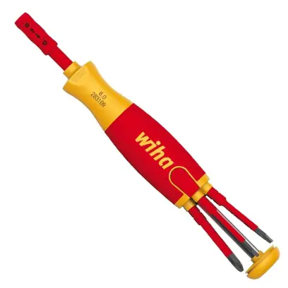 Wiha 41235 Skrutkovač so zásobníkom nástavcov LiftUp electric VDE (WIHA41235)