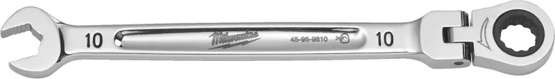 Ráčnový očkoplochý klíč Milwaukee MAX BITE s kloubem 10 mm, 4932480183 (MI4932480183)