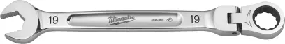 Ráčnový očkoplochý klíč Milwaukee MAX BITE s kloubem 19 mm, 4932480192 (MI4932480192)