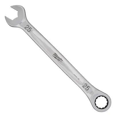 Račňový očkoplochý kľúč Milwaukee 25 mm MAX BITE, rovný, 4932480212