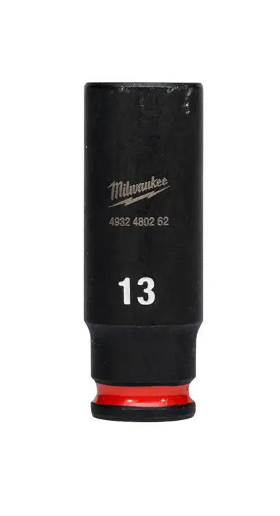 Priemyselná hlavica Shockwave 1/4" 13 mm Milwaukee 4932480262, dlouhá (MI4932480262)