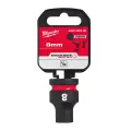 Nástrčná hlavice 1/2" Milwaukee Shockwave™ Impact Duty 8 mm, rázová, krátká (MI4932480302)