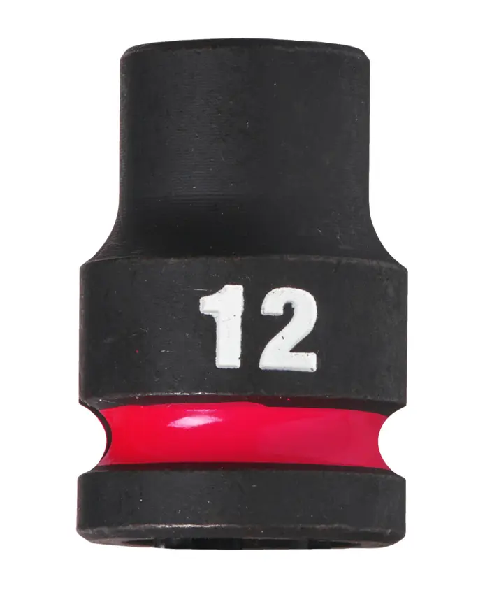 Nástrčná hlavice 1/2" Milwaukee Shockwave™ Impact Duty 12 mm, rázová, krátká (MI4932480306)