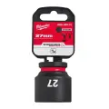 Nástrčná hlavice 1/2" Milwaukee Shockwave™ Impact Duty 27 mm, rázová, krátká (MI4932480321)