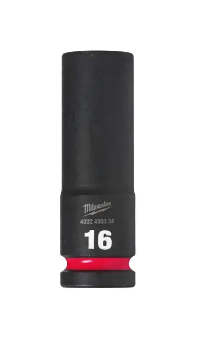 Nástrčná hlavica 1/2" Milwaukee Shockwave™ Impact Duty 16 mm, rázová, predĺžená (MI4932480334)
