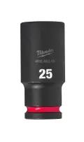 Nástrčná hlavica 1/2" Milwaukee Shockwave™ Impact Duty 25 mm, rázová, predĺžená (MI4932480343)