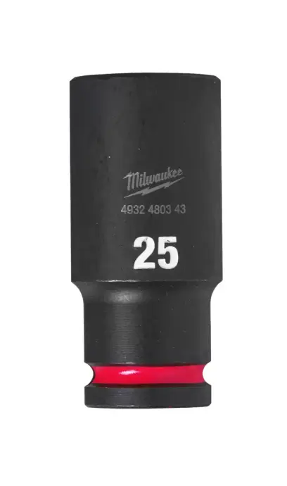 Nástrčná hlavica 1/2" Milwaukee Shockwave™ Impact Duty 25 mm, rázová, predĺžená (MI4932480343)