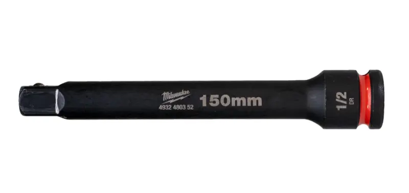 Prodloužení 1/2" x 150 mm Milwaukee  Shockwave, tvrzené (MI4932480352)