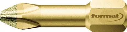 Bit Diamant 1/4" DIN3126C 6,3 PH1x25mm FORMAT