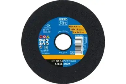Rozbrusovacie kotúče Pferd EHT 125-1,6 PSF STEELOX (10 ks) (PF4007220417911)