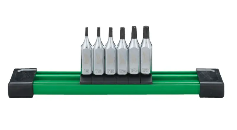 Šroubovací bity 1/4" TORX T8 ÷ T27 Milwaukee 4932480563 na kolejnici (Sada 6 dílů) (MI4932480563)