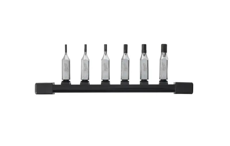 Skrutkovacie bity 1/4" Hex 2 ÷ 6 mm Milwaukee 4932480566 na koľajnici (Sada 6 dielov) (MI4932480566)