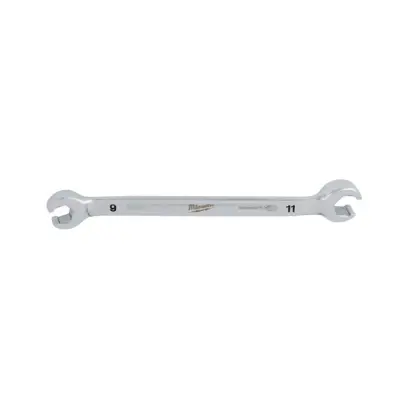 Očkoplochý kľúč Milwaukee 9 mm x 11 mm, rovný, 4932480575