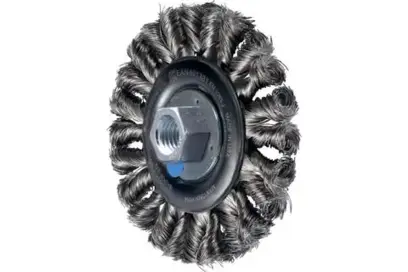POS COMBITWIST guľatá kefa viazaná RBG HD pr. 115x12 mm M14 nerezový drôt pr. 0,35 mm uhlová brúska (PF4007220491324)