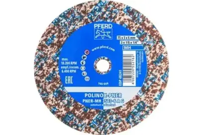 Netkané brúsne kotúčiky POLINOX 75 mm Pferd PNER-MH 7503-6 A G (PF4007220496473)