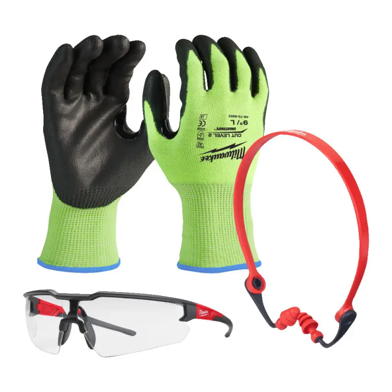 Ochranné pomůcky Milwaukee PPE KIT - Sada pro mechaniky (9/L) (MI4932492064)