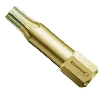 Format 64650010 Bit Diamant 1/4" DIN3126C6,3 T15x25 mm (EDE64650010)