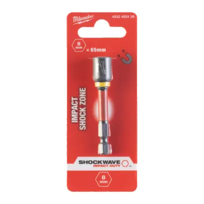Nástrčná hlavice 1/4" HEX 8 mm Shockwave™ Impact Duty Milwaukee 4932492439 (MI4932492439)