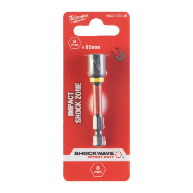 Nástrčná hlavice 1/4" HEX 8 mm Shockwave™ Impact Duty Milwaukee 4932492439 (MI4932492439)