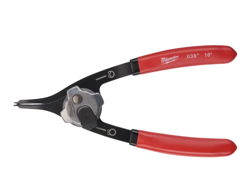 Kleště na pojistné kroužky Milwaukee 4932492487 - rovné, malé (MI4932492487)