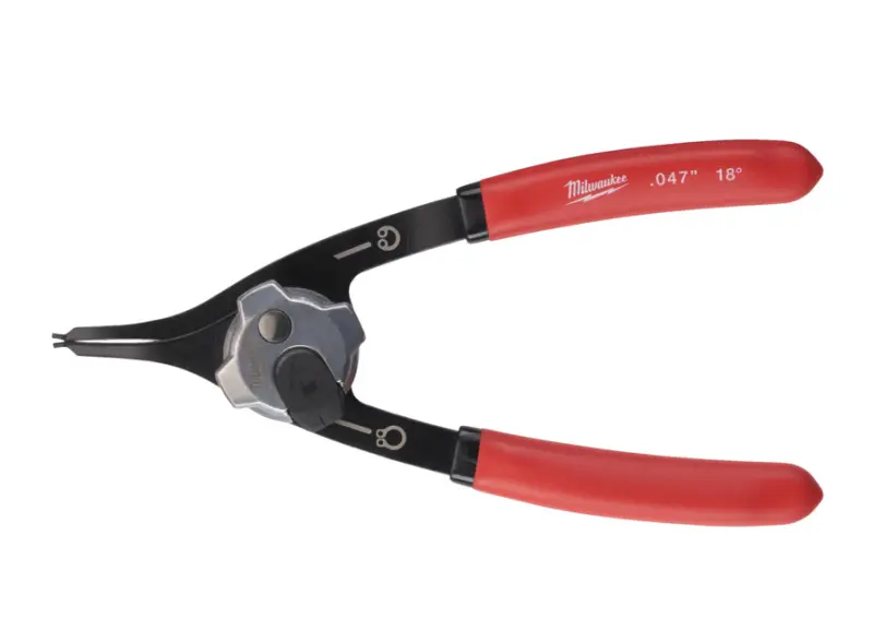 Kleště na pojistné kroužky Milwaukee 4932492490 - rovné, střední (MI4932492490)